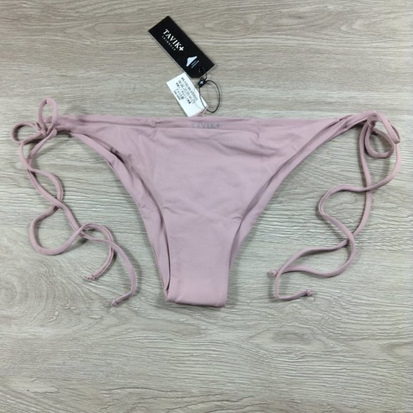 Tavik Swimwear Mauve Jax Side Tie Bottom - Picture 1 of 6